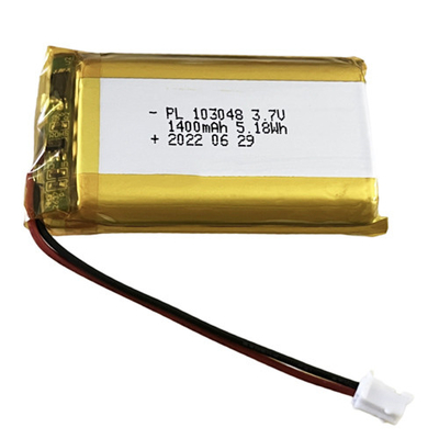 Lithium-Polymer-Batterie 103048 3.7V 1400mAh wieder aufladbare für Digital-Geräte