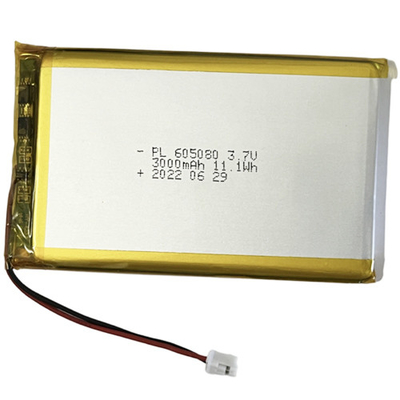 Lithium-Polymer-Batterie 605080 3.7V 3000mAh wieder aufladbare für elektronische Produkte